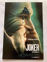 JOKER - 11.5&quot;x17&quot; Original Promo Movie Poster 2019 Cinemark Joaquin Phoenix - $9.79