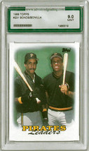 Barry Bonds &amp; Bobby Bonilla 1988 Topps Pirates Leaders Baseball Card #231-U- Adv - £15.94 GBP