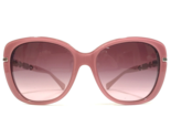 Coach Gafas de Sol HC8131 L108 52798H Rosa Plata Ojos Gato Monturas Mora... - $64.89