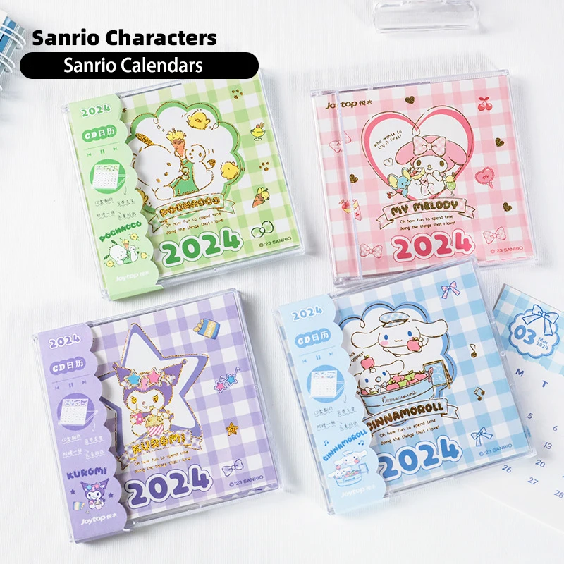  melody calendars cartoon memorandum simple mini desk calendar kawaii office decoration thumb200