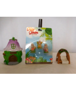 Miniature Fairy &amp; Garden Hut House Figurines  Arch, 5 Piece Set NEW - £6.98 GBP