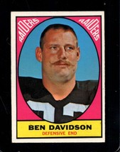 1967 Topps #116 Ben Davidson Vgex Raiders *INVAJ2179 - £20.75 GBP