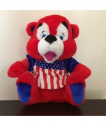 Vintage 4th of July Celebrating Plush Bear from Classic Toy Co. - $17.65