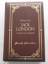 Works Of Jack London ~ Classics Call Of The Wild ~ White Fang ~ Gold Detail Hb - £16.88 GBP