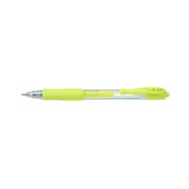 Pilot G207 Retractable Gel Rollerball 0.7 mm Tip (Single Pen) - Pastel Yellow  - £6.72 GBP