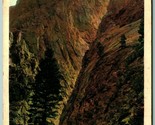 Pillars of Hercules Cheyenne Canyon Colorado Springs CO 1930 WB Postcard H8 - £2.29 GBP