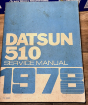 1978 Datsun 510 Servizio Riparazione Negozio Officina Manuale Fabbrica OEM - £7.70 GBP