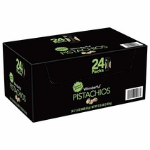  WONDERFUL IN-SHELL PISTACHIO NUTS, 1.5 OZ, 24-COUNT - $31.68