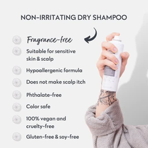 No Nothing Very Sensitive Dry Shampoo, 5 Oz. image 3