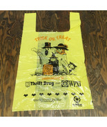 Vintage defunct Thrift drug and WPXI tV plastic Halloween trick or treat... - $19.75