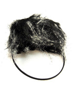 Madison Ave Unisex Fuzzy Earmuffs Faux-Fur Non-Adjustable Wispy Black OS - £12.57 GBP