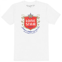 Lone Star Beer Logo White Colorway T-Shirt White - $36.98+