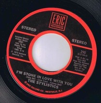 Stylistics I&#39;m Stone In Love With You 45 rpm Van McCoy The Hustle - £3.15 GBP