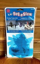 Vintage Crafts Lil&#39; Pop N View Pattern Templates Winter Holiday Set SEALED - $21.99