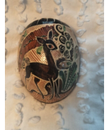 Vintage Peruvian Folk-art Decor Handmade and painted Planter or decor - $15.67