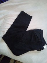 Old Navy Womans Pixie Straight Black Dress Pants Slacks Sz 14 9033ARE - $15.99