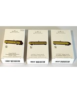 Set of 3 Lionel Metal Trains Union Pacific Series Hallmark Ornaments New... - $424.78 MXN