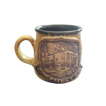 Stoneware Souvenir Colchester England Coffee Mug 3.5&quot; T Vintage - $9.80