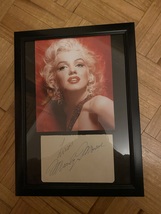 Marylin Monroe signed autograph rare - $750.00