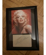 Marylin Monroe signed autograph rare - $450.00