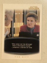 Quotable Star Trek Voyager Trading Card #54 Kate Mulgrew Jeri Ryan - $1.97