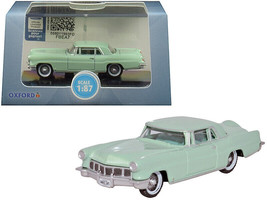 1956 Lincoln Continental Mark II Summit Green 1/87 (HO) Scale Diecast Model C... - £15.92 GBP