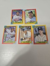 1990 Topps Traded Detroit Tigers Team Set of 5 Baseball Cards - £1.49 GBP