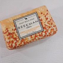 NEW Beekman 1802 Goat Milk Soap Bar HONEY &amp; ORANGE BLOSSOM Full Size 9 f... - $11.00