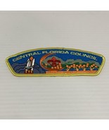 Vintage Boy Scouts BSA Central Florida Council Space Orange Tree Patch KG - $210.10 MXN