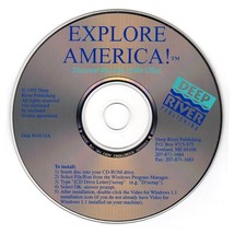 Explore America! (PC-CD, 1995) For Windows 3.1/95/98 - New Cd In Sleeve - £3.18 GBP