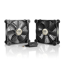 MULTIFAN S7, Quiet Dual 120mm USB Cooling Fan for Receiver DVR Computer Cabinets - £29.88 GBP