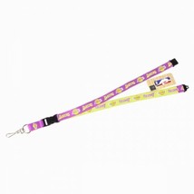 los angeles lakers two tone nba basketball team logo lanyard keychain neck - £19.97 GBP