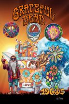Jaye Metcalfe 1960s Dead &amp; Company poster 75/500 San Francisco grateful - $272.25