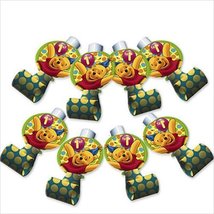 Winnie the Pooh Balloon 1st Birthday Blowouts / Favors (8ct) - £5.56 GBP