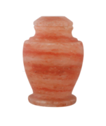 Carpel Rock Salt Biodegradable  Funeral Cremation Pet Urn 65 Cubic Inches - £101.92 GBP