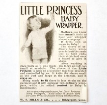 Little Princess Baby Wrapper 1897 Advertisement Victorian Fashion ADBN1uuu - $372.61 MXN