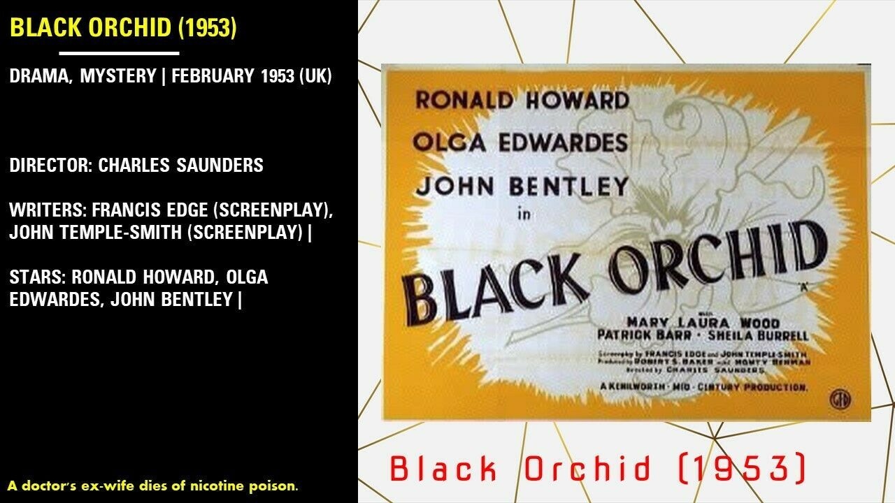 Black Orchid (1953) - $6.00