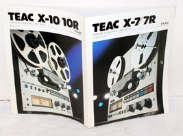 Vintage Teac X-7/7R Reel to Reel Fold-Out Sales Brochure ~ 1970&#39;s? - $49.99