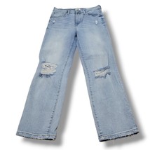 Kensie Jeans Size 10 / 30 W30&quot;xL27&quot; Kensie Vintage Luxe The Straight Jeans Blue - £24.17 GBP