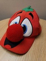 Veggie Tales &quot;BOB&quot; Red Youth Ball Cap Hat Adjustable Baseball - £17.54 GBP