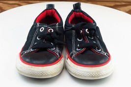Converse All Star Toddler Boys 8 Medium Black Low Top Fabric 746178f - £17.01 GBP
