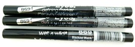 Wet N Wild Mega Eyes Defining Marker - 869 Blackest Black *Triple Pack* - £10.29 GBP
