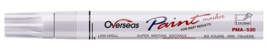 White Oil Based Paint Marker Pen Fine Point Permanent Marking Overseas PMA-520 - £16.78 GBP