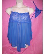 Fantasy Lingerie Especially Yours Plus Size Lingerie Lace Babydoll &amp; Tho... - $61.73 CAD
