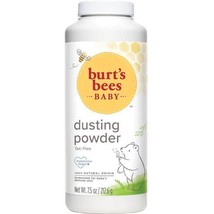 Burt&#39;s Bees Talc Free Baby Dusting Powder 7.5oz Soft Dry For Delicate Sk... - £23.76 GBP