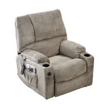 Electric Power Lift Massage Recliner Chair in Beige Fabric - £707.75 GBP