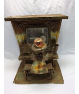 *Doesn&#39;t Work* Vintage Copper Tin Man Playing Piano Decor 5&quot; X 4&quot; X 6&quot; - $17.81