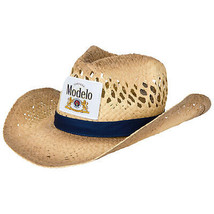 Modelo Especial Logo Straw Cowboy Hat Beige - £26.72 GBP
