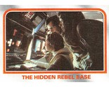 1980 Topps Star Wars ESB #16 The Hidden Rebel Base Princess Leia Organa ... - $0.89