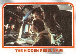 1980 Topps Star Wars ESB #16 The Hidden Rebel Base Princess Leia Organa Hoth - £0.70 GBP